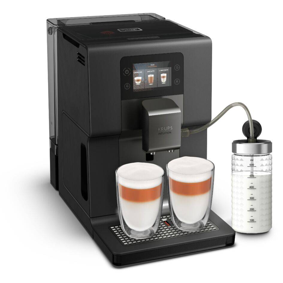 Automatický kávovar KRUPS Intuition Preference+ EA875U10 Šedý