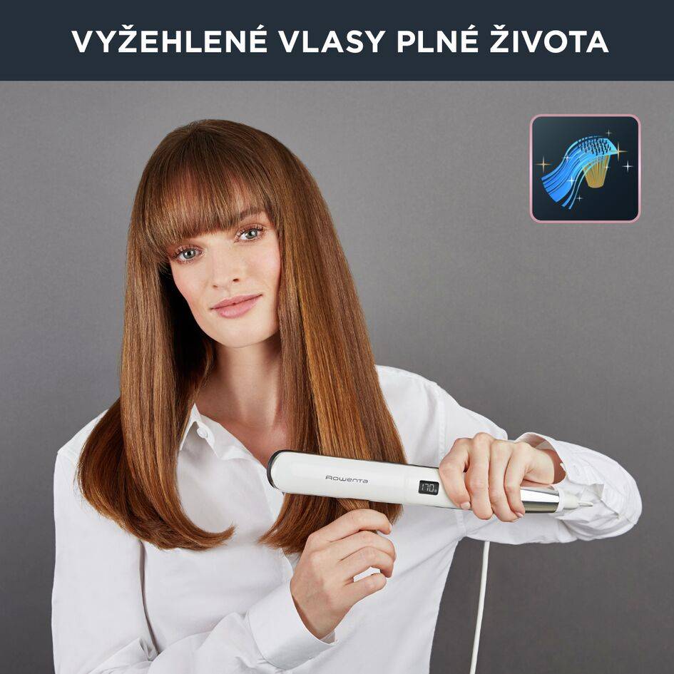 Žehlička na vlasy Rowenta Volumizer SF4650F0