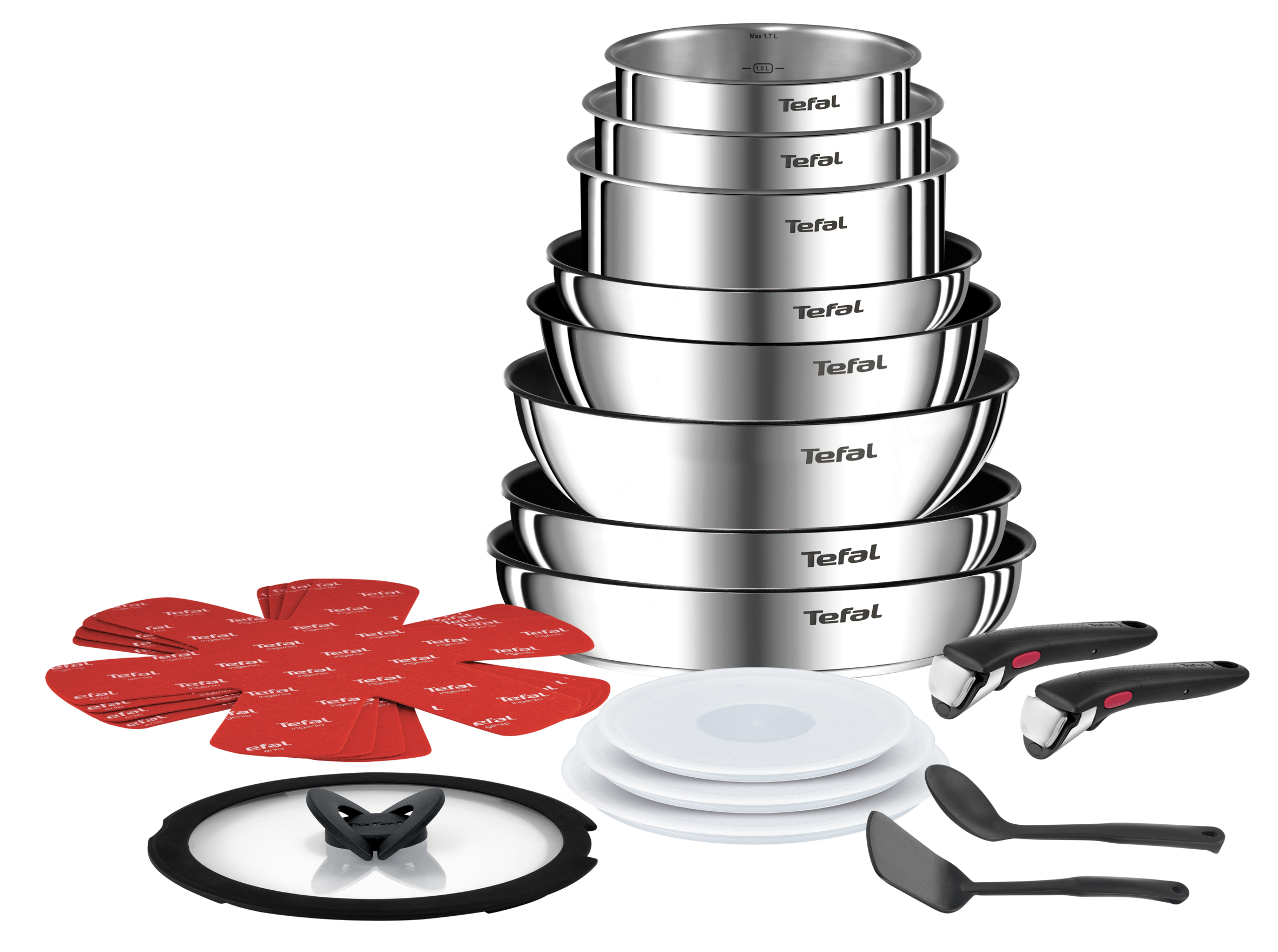 Sada nádobí Tefal Ingenio Emotion L897SJ04 20 ks