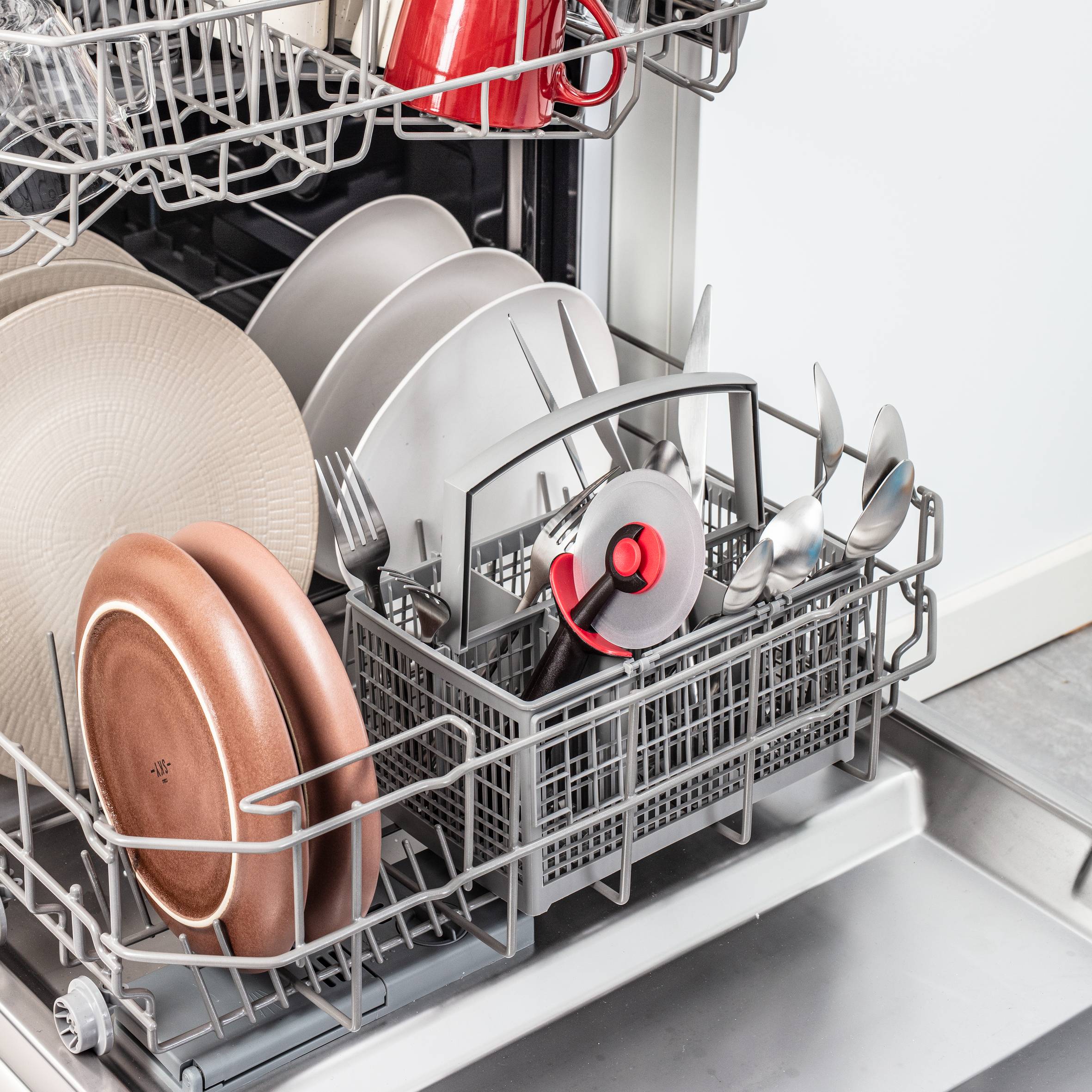 Kráječ na pizzu Tefal Ingenio K2071114 Nerezový/Černý