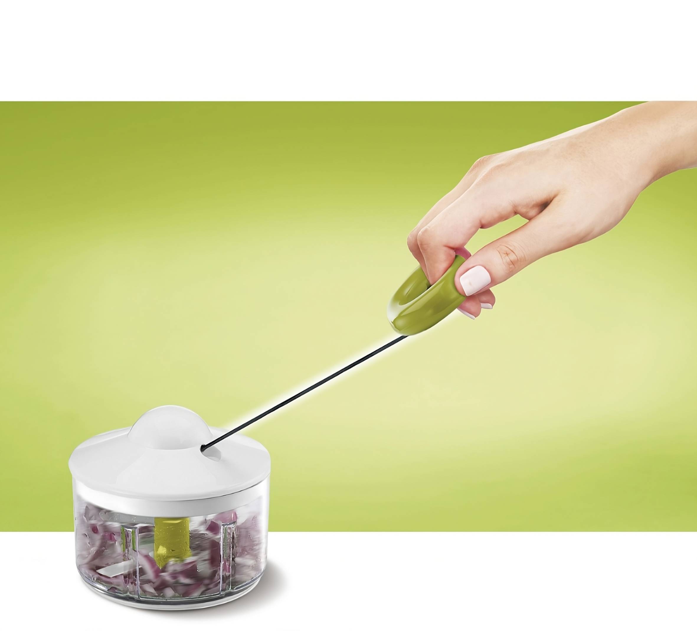 Ruční sekáček Tefal 5 Second Chopper K1330404 Zelený/Bílý 500 ml