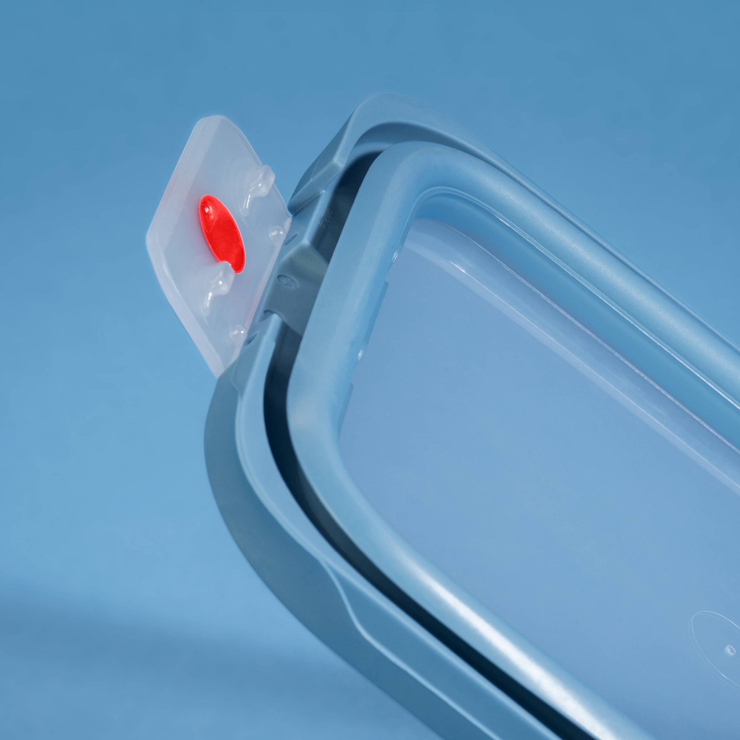 N1210810 oneClick dóza na potraviny Tefal obdelníková 1,2 l oranžová