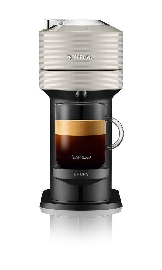 Kapslový kávovar Nespresso Vertuo Next od KRUPS XN910B10 šedá
