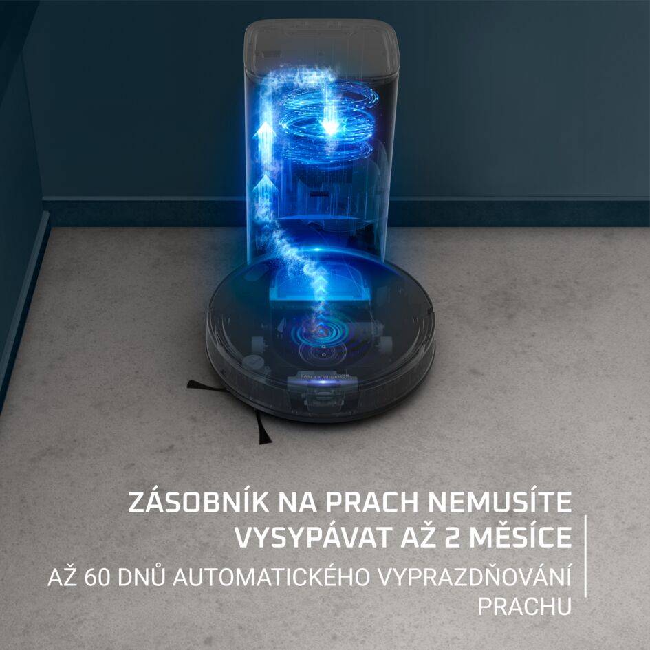 Robotický vysavač Rowenta X-PLORER S65+ Laser RR8L85WH