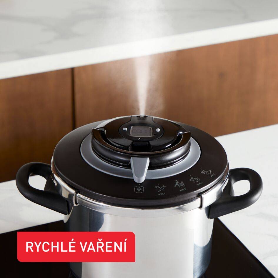 Tlakový hrnec Tefal Clipso+ CHEF 6l P4550731 