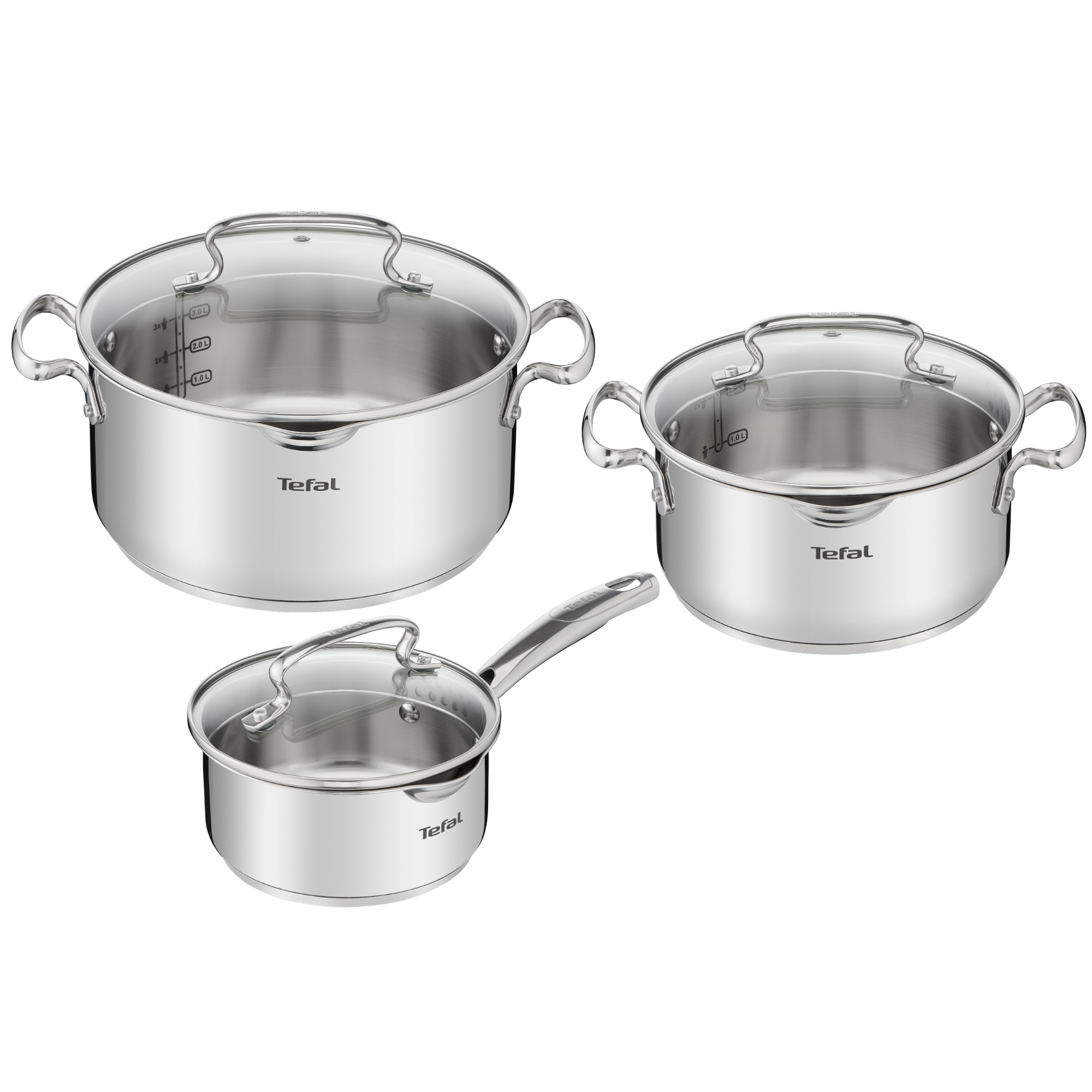 Sada nádobí Tefal Duetto+ G719S655 6 ks 16/20/24 cm