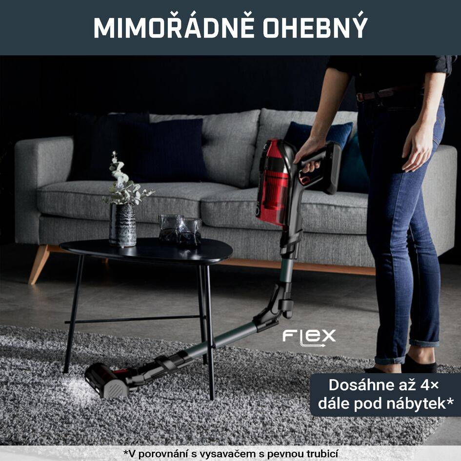 Tyčový vysavač X-Force Flex 12.60 Animal Auto 3v1 150AW RH98A8WO