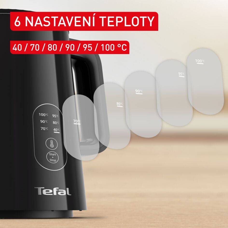 Rychlovarná konvice TEFAL Thermo Protect Control KO6518E0