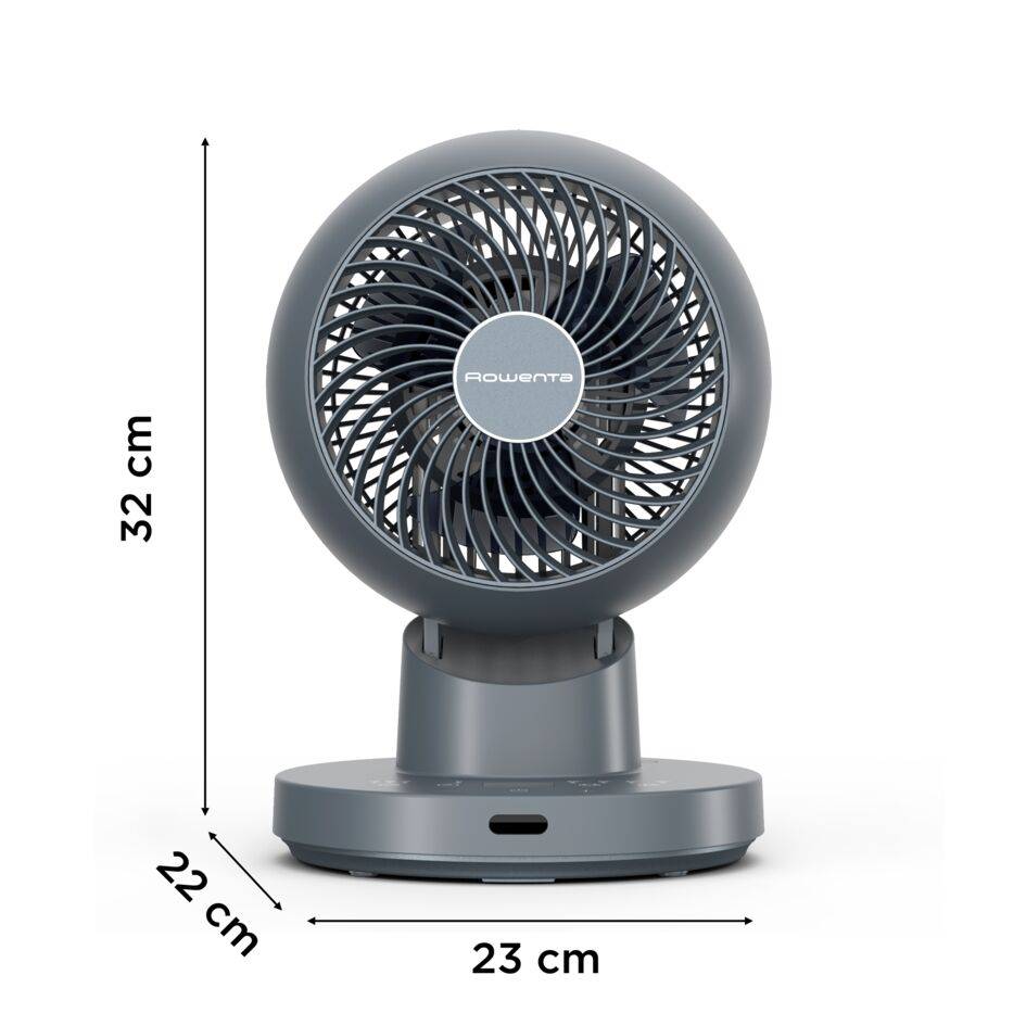 QV2540F0 Turbo Swift Compact, stolní ventilátor, Rowenta