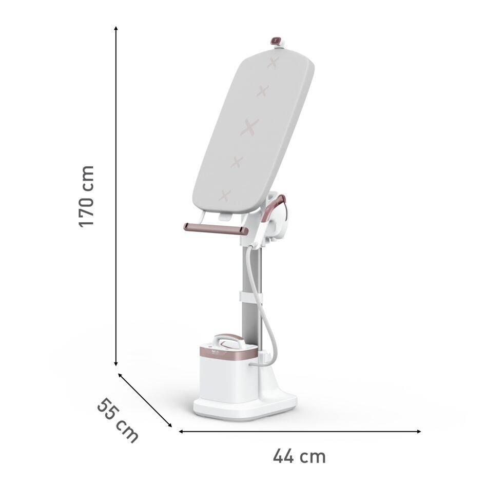 Napařovač oděvů se stojanem Tefal IXEO Vision QT1811E0 Bíla