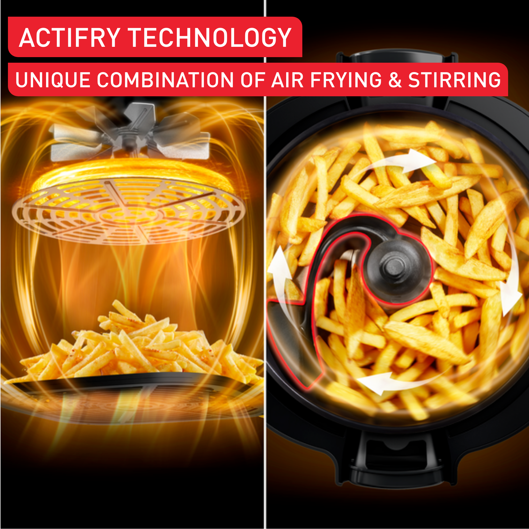 Multifunkční hrnec a horkovzdušná fritéza Tefal Multicook Actifry MY741CF0