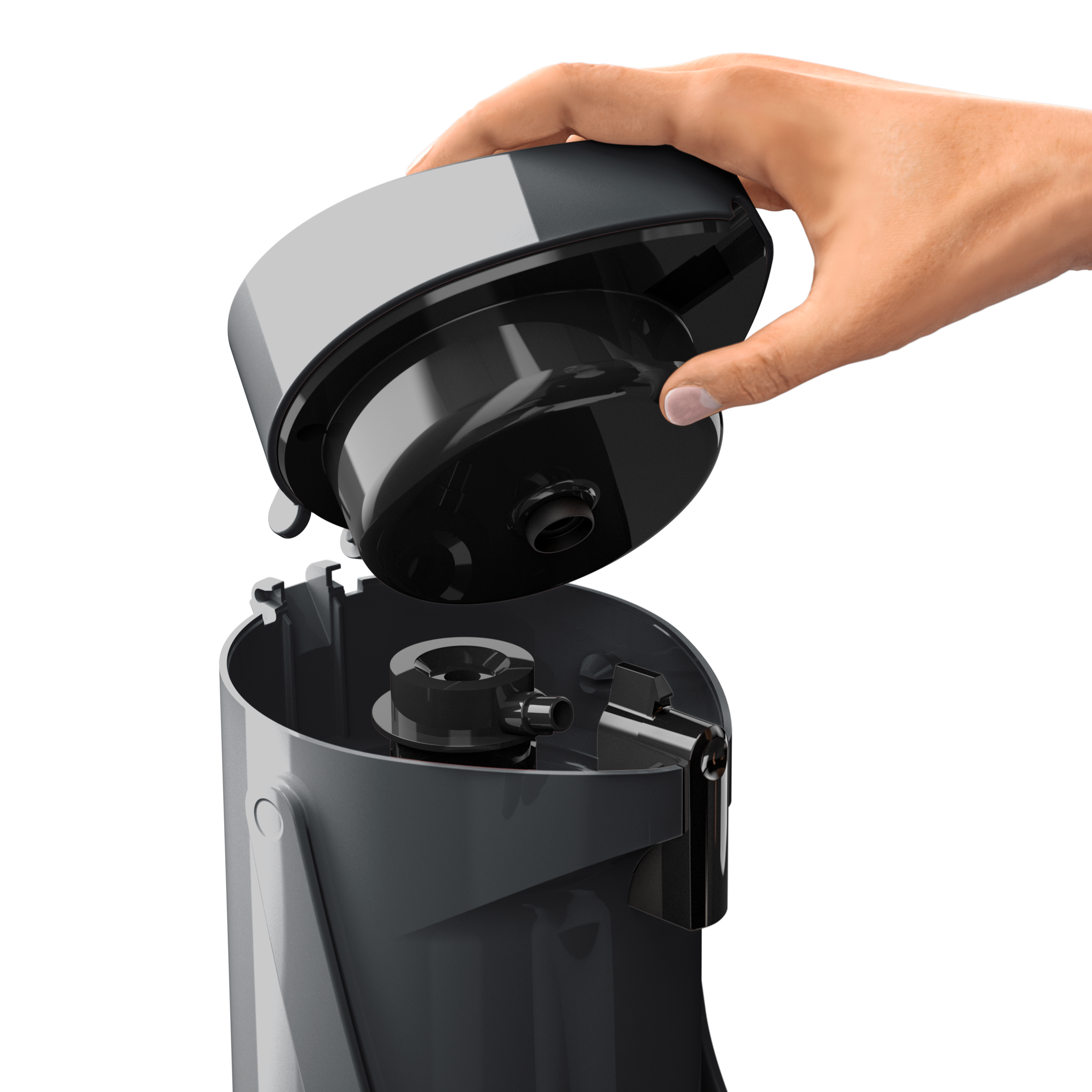 Termokonvice Tefal Campo K3140114 Šedá 1,7 l