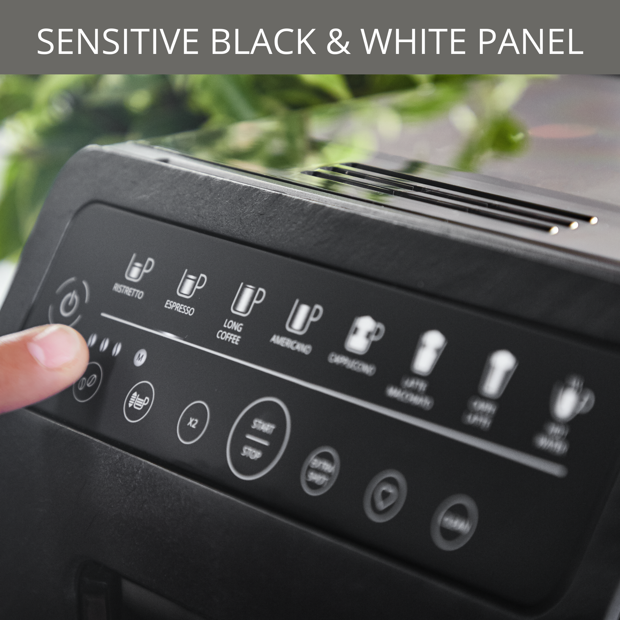 Automatický kávovar KRUPS Evidence Eco EA897B10 matně černý