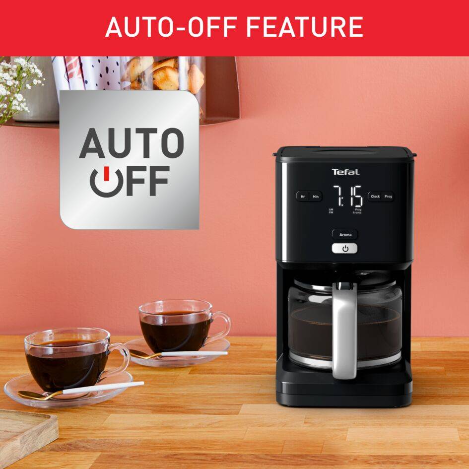 Překapávací kávovar Tefal Digital CM600810 Černý