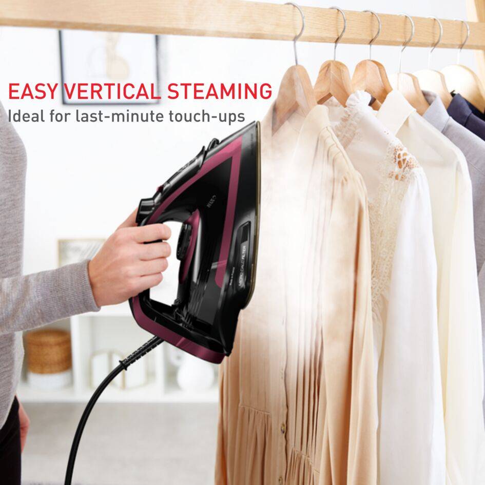 Napařovací žehlička Puregliss Rose ABC FV8065E0 Fialová/Černá