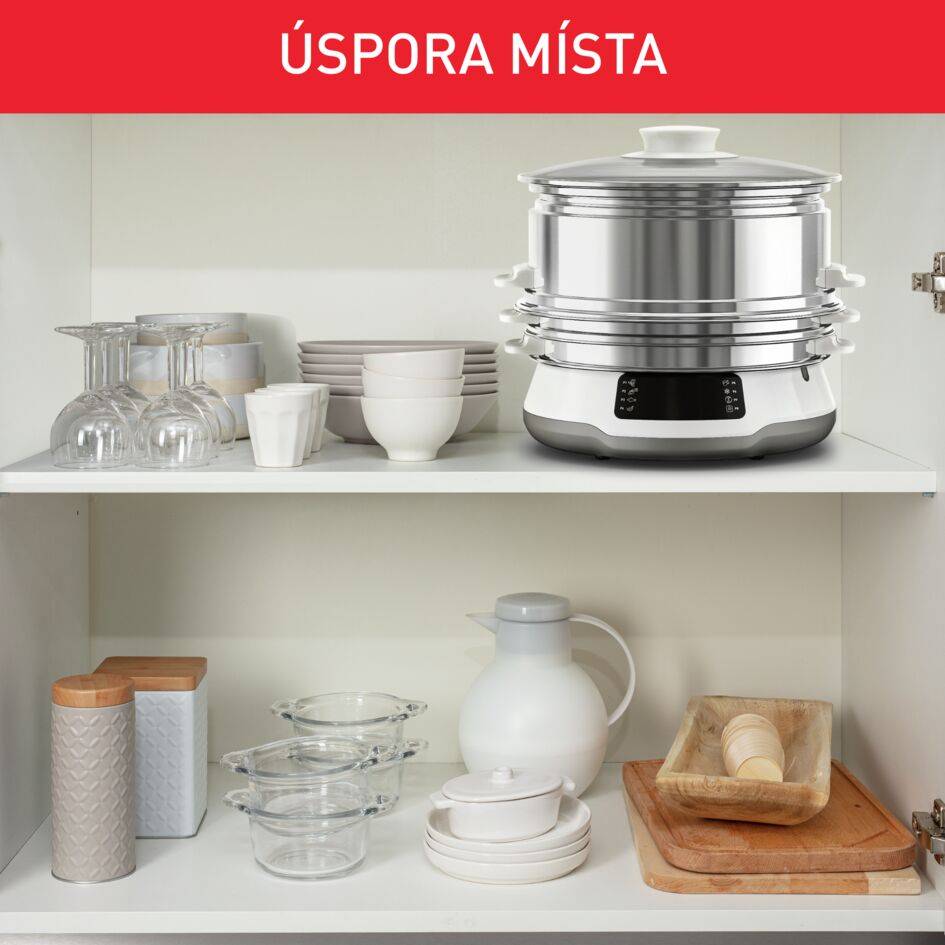 Parní hrnec Tefal Convenient Series Deluxe VC502D10 Bílý