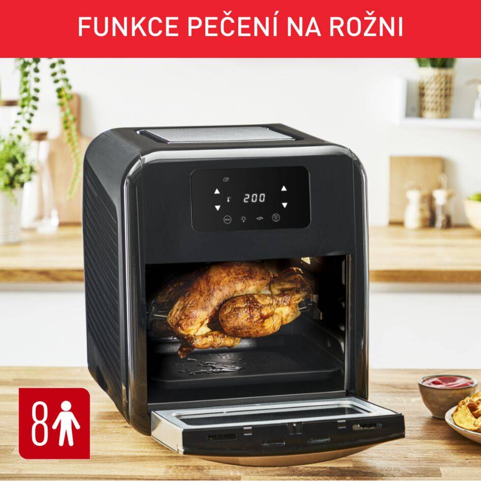 Horkovzdušná fritéza s grilem Tefal Easy Fry & Grill & Oven 9v1 FW501815 Černá