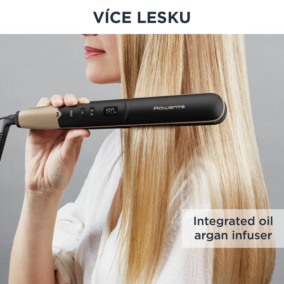 Žehlička na vlasy Rowenta EXPRESS SHINE ARGAN OILSF4630F0