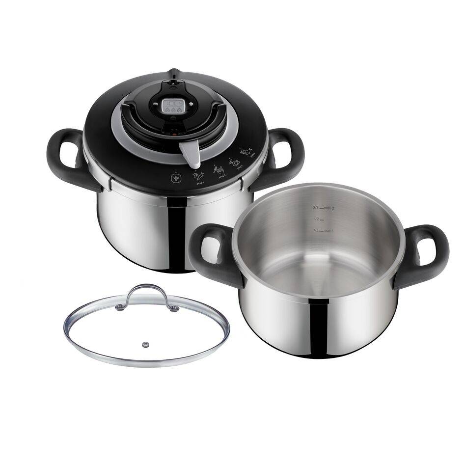Tlakový hrnec Tefal Clipso+ CHEF 6 L + 4.5 L P4552030 
