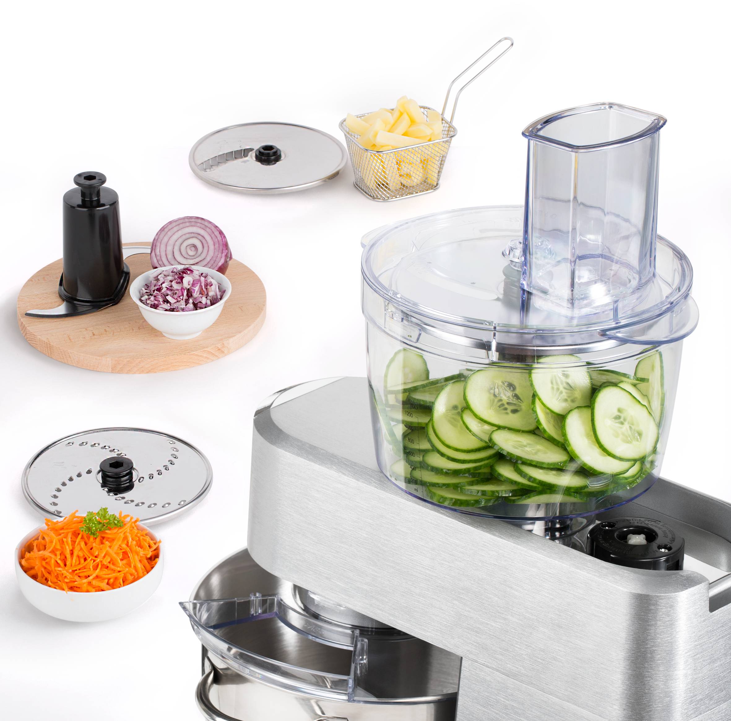 Kuchyňský robot Tefal Masterchef Grande QB813D38 Nerezový