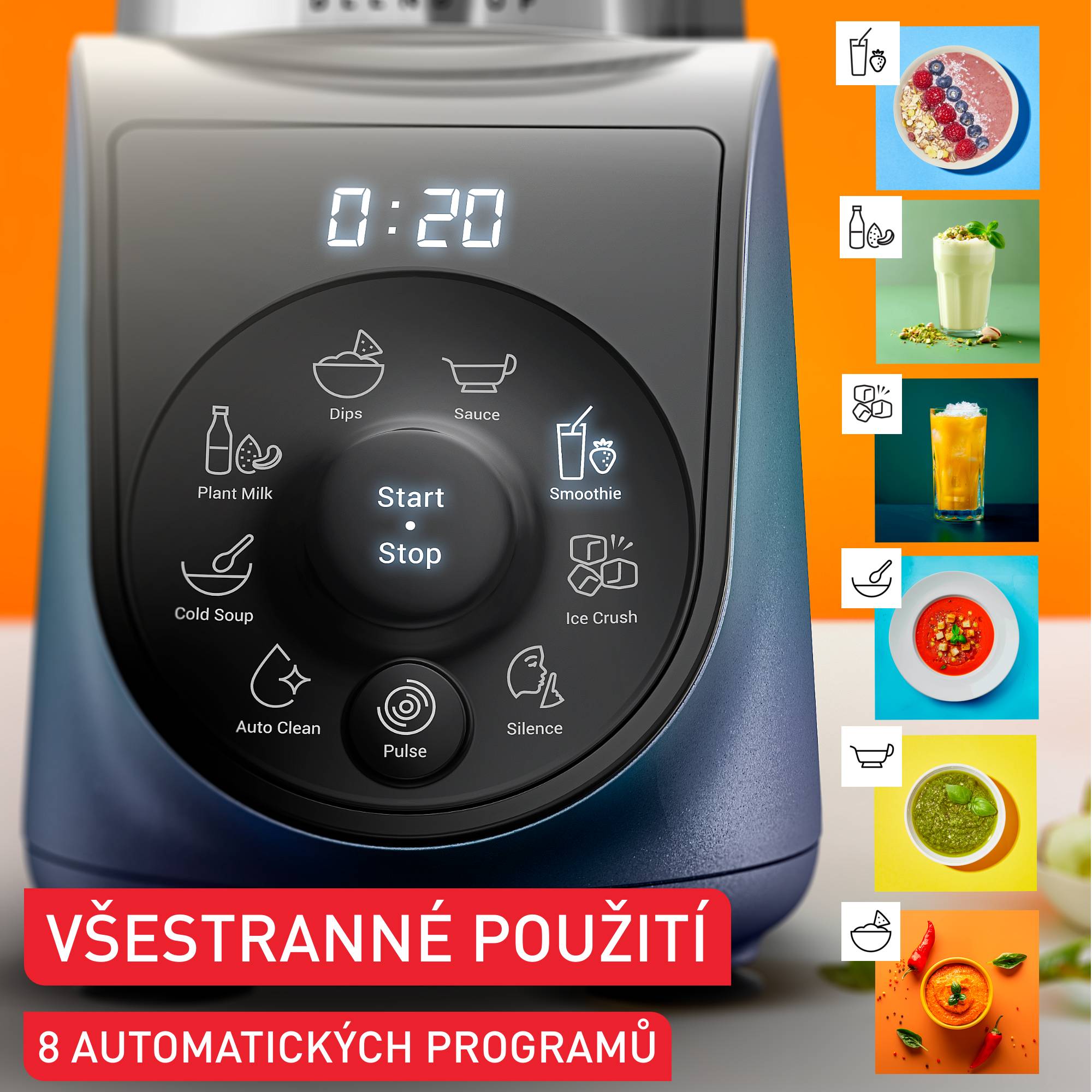 Smoothie mixér Tefal Blend Up BL19H4F1