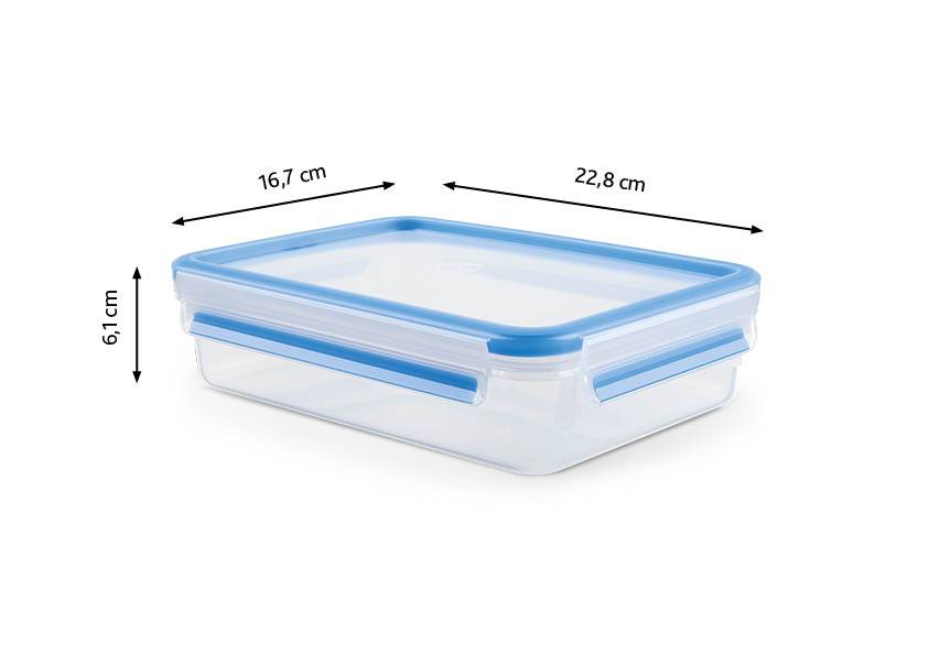 Dóza Tefal Master Seal Fresh K3021412 Obdélníková 1,2 l