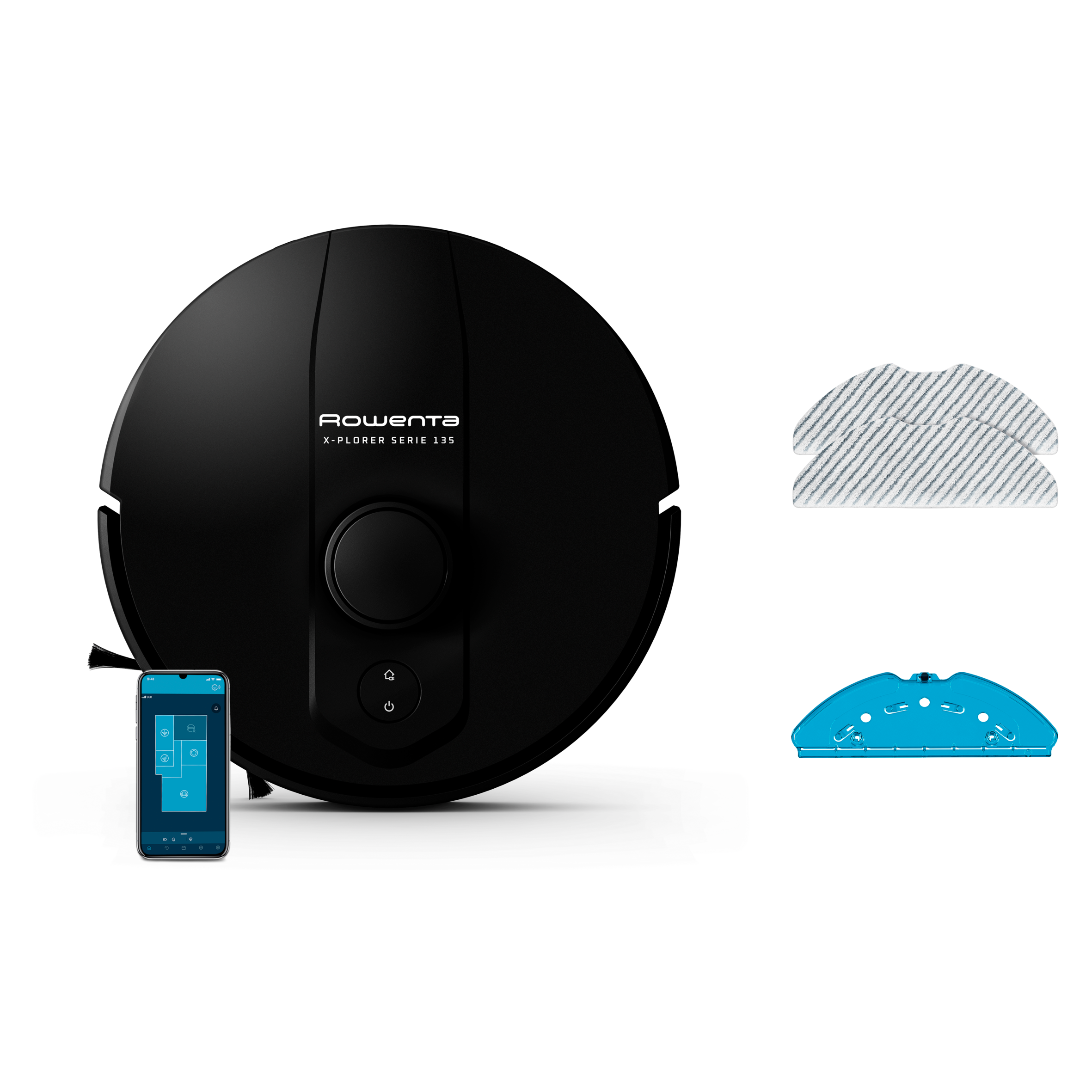 Robotický vysavač Rowenta X-Plorer S135 Detect 5000 PA RR91C5WH