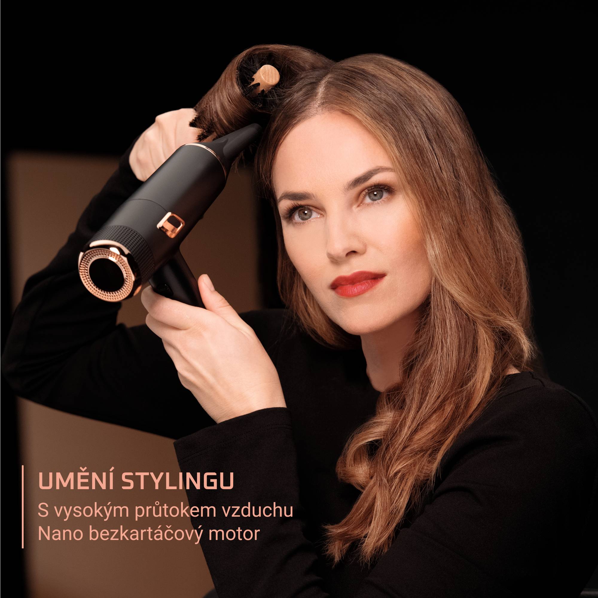 Fén na vlasy Rowenta Ultimate Experience Maestria CV9920F3 Černá