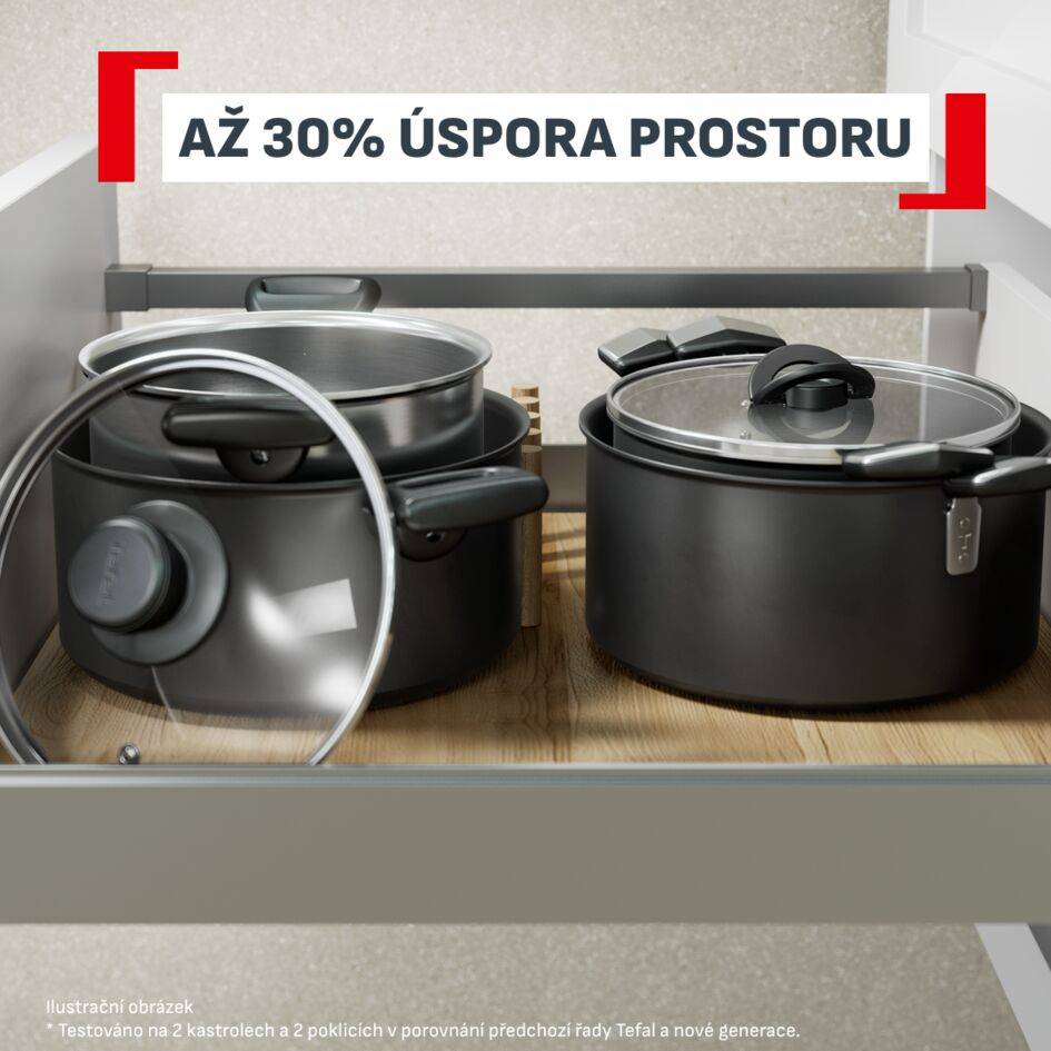 Pánev Tefal Excellence+ kastrol s poklicí G3284443 20cm