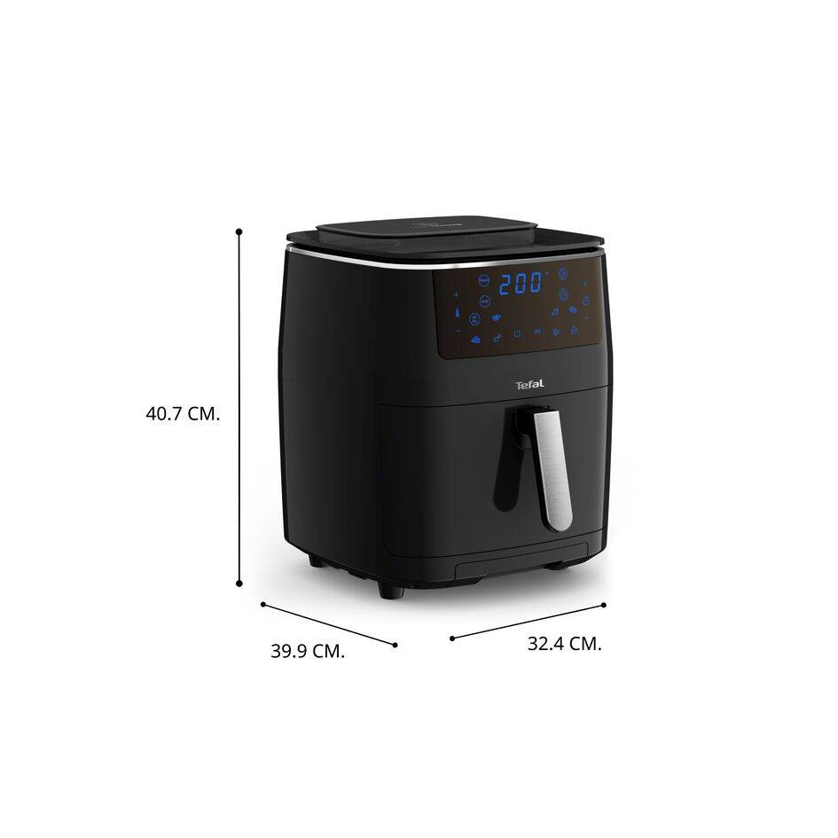Horkovzdušná fritéza Tefal Easy Fry & Grill & Steam 3v1 FW201815 Černá