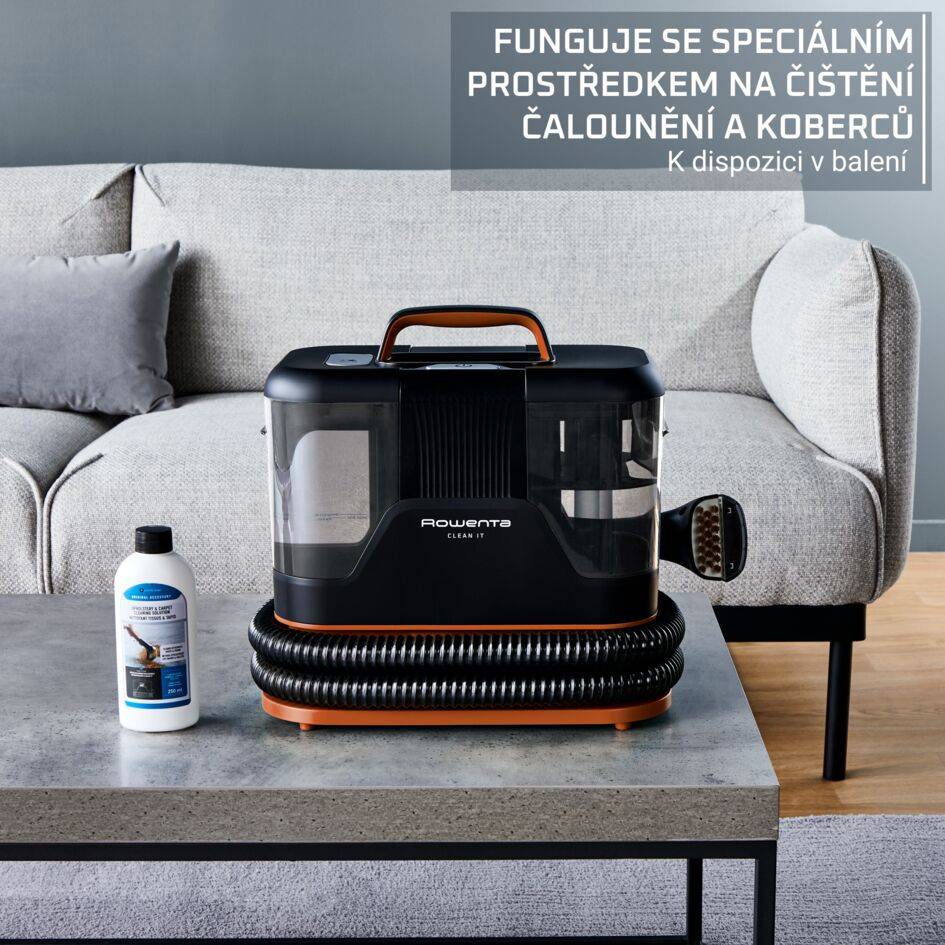 Multifunkční čistič čalounění a koberců Rowenta Clean It IN5011F0
