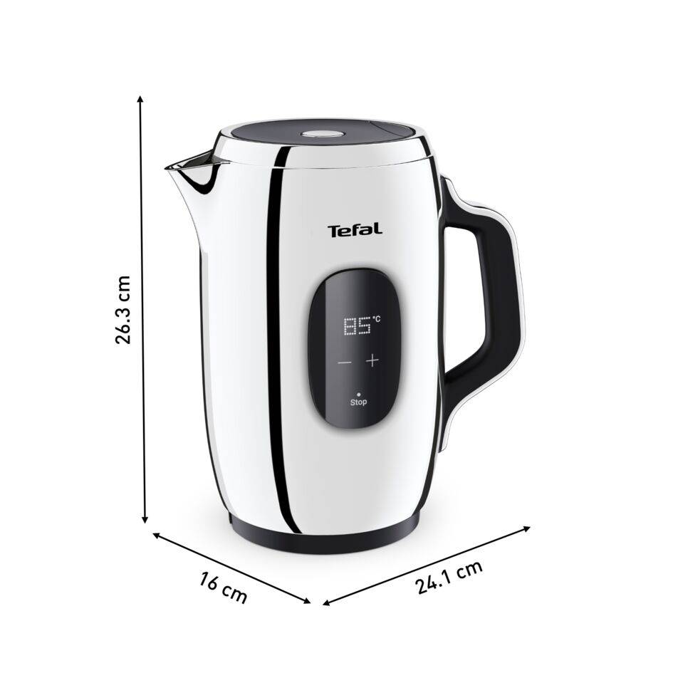 Rychlovarná konvice Tefal Majestuo KI883D10 Nerezová 1,5 l