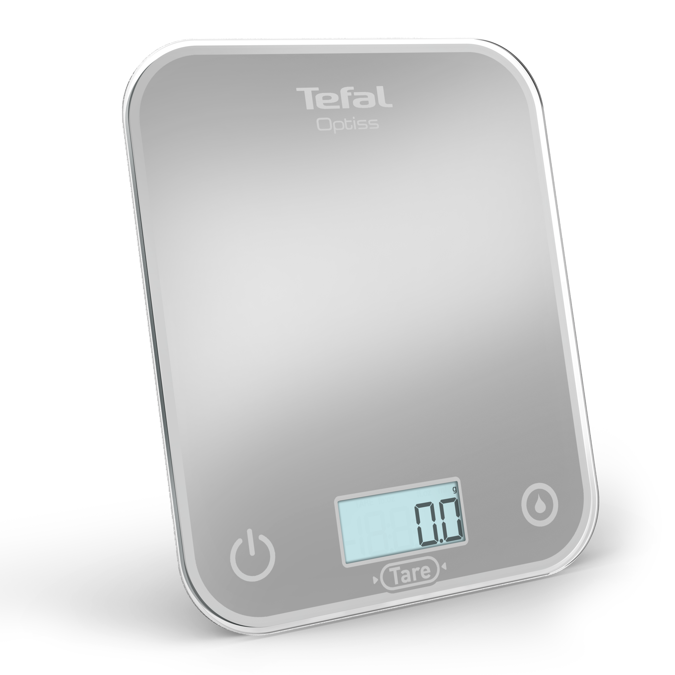 Elektronická kuchyňská váha šedá Tefal Optiss BC50U4V0