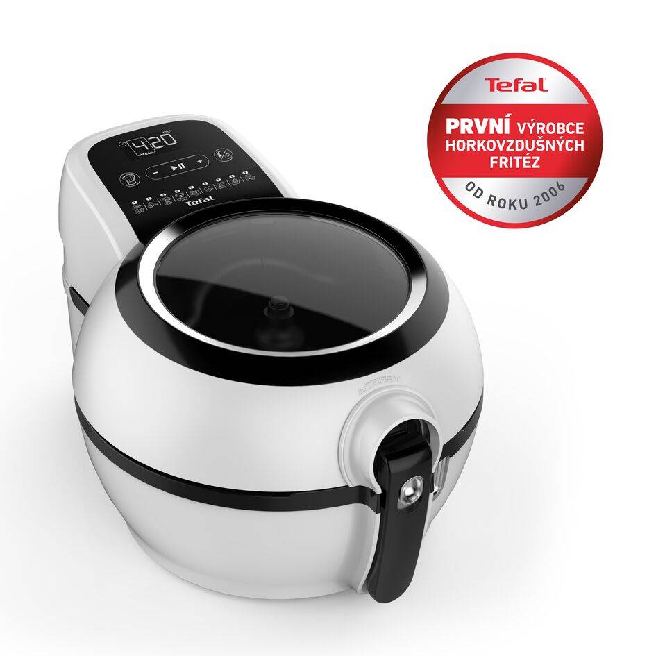 Bílá horkovzdušná fritéza Tefal Actifry Genius FZ760030