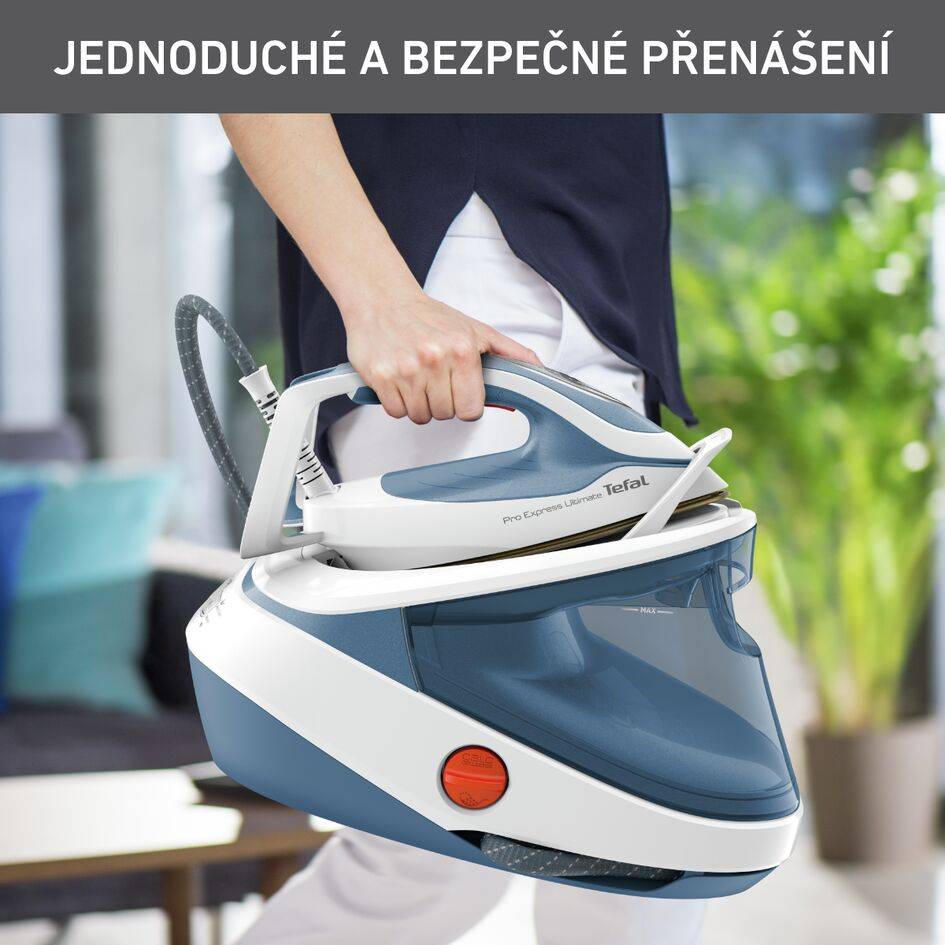 Parní generátor Tefal Pro Express Ultimate II GV9710E0 Světle modrý/Bílý