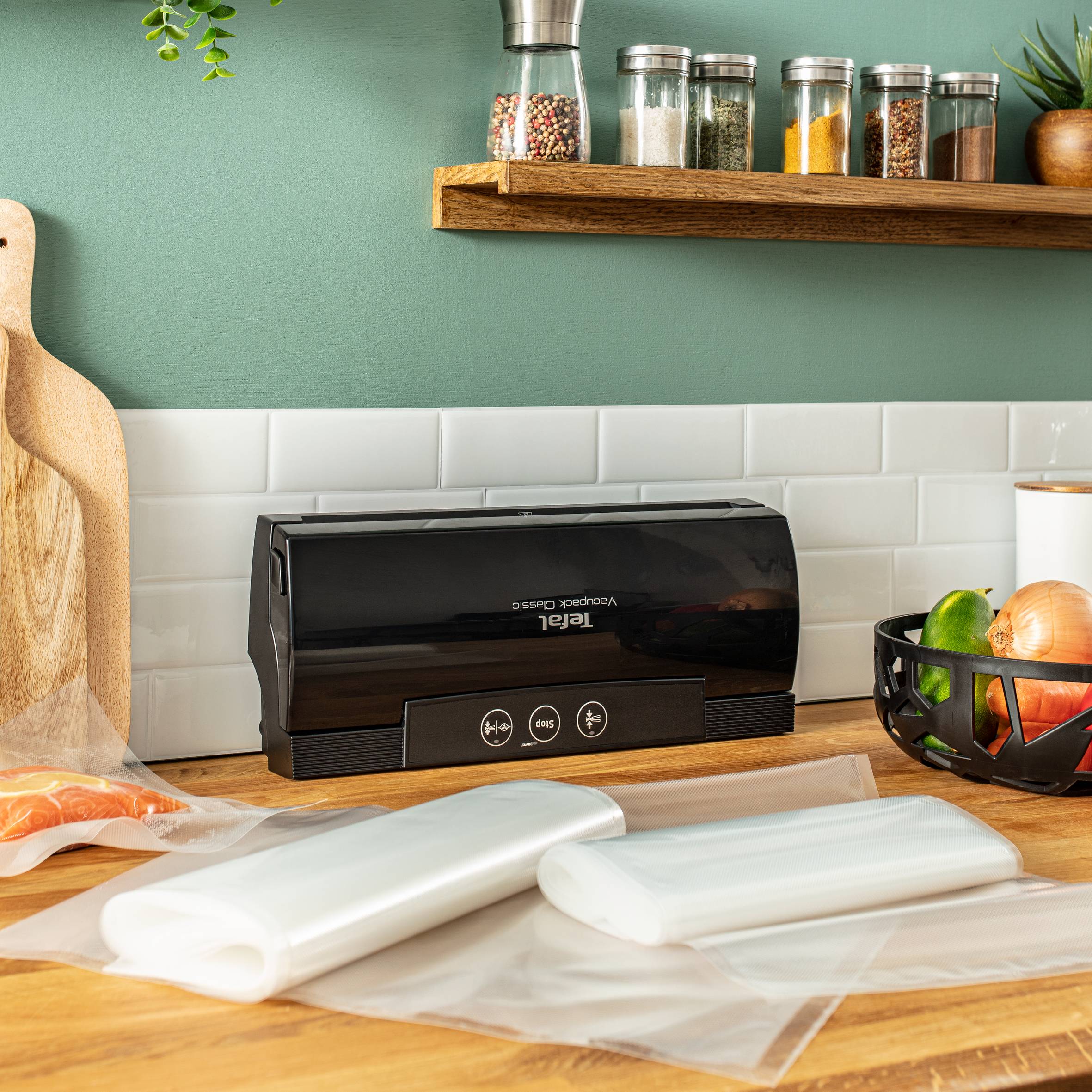 Vakuovačka Tefal Vacupack Classic VT254070 Černá