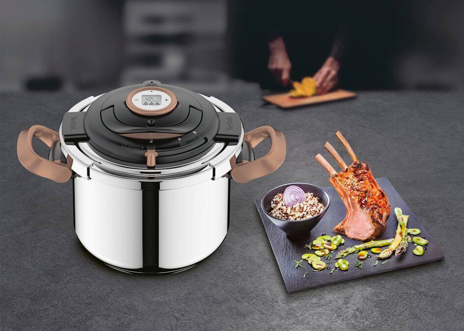 Tlakový hrnec Tefal Clipso+ Precision P4410770 Nerezový 6 l