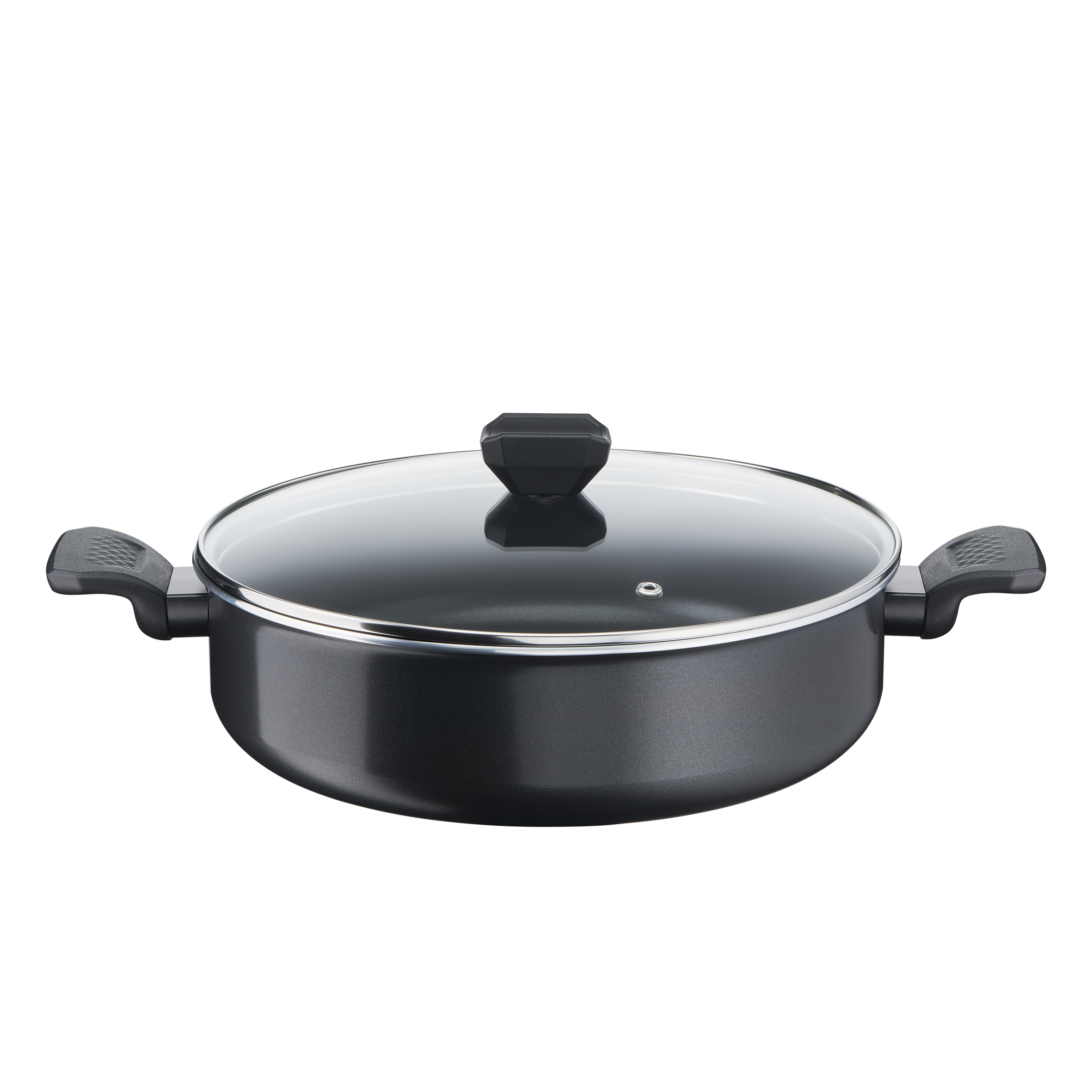 Nízký kastrol s poklicí Tefal Simply Clean B5677253 28 cm
