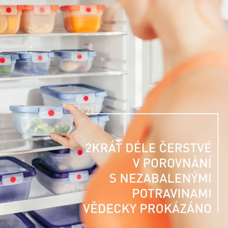 N1230210 oneClick dózy na potraviny Tefal sada 3 kusů modré