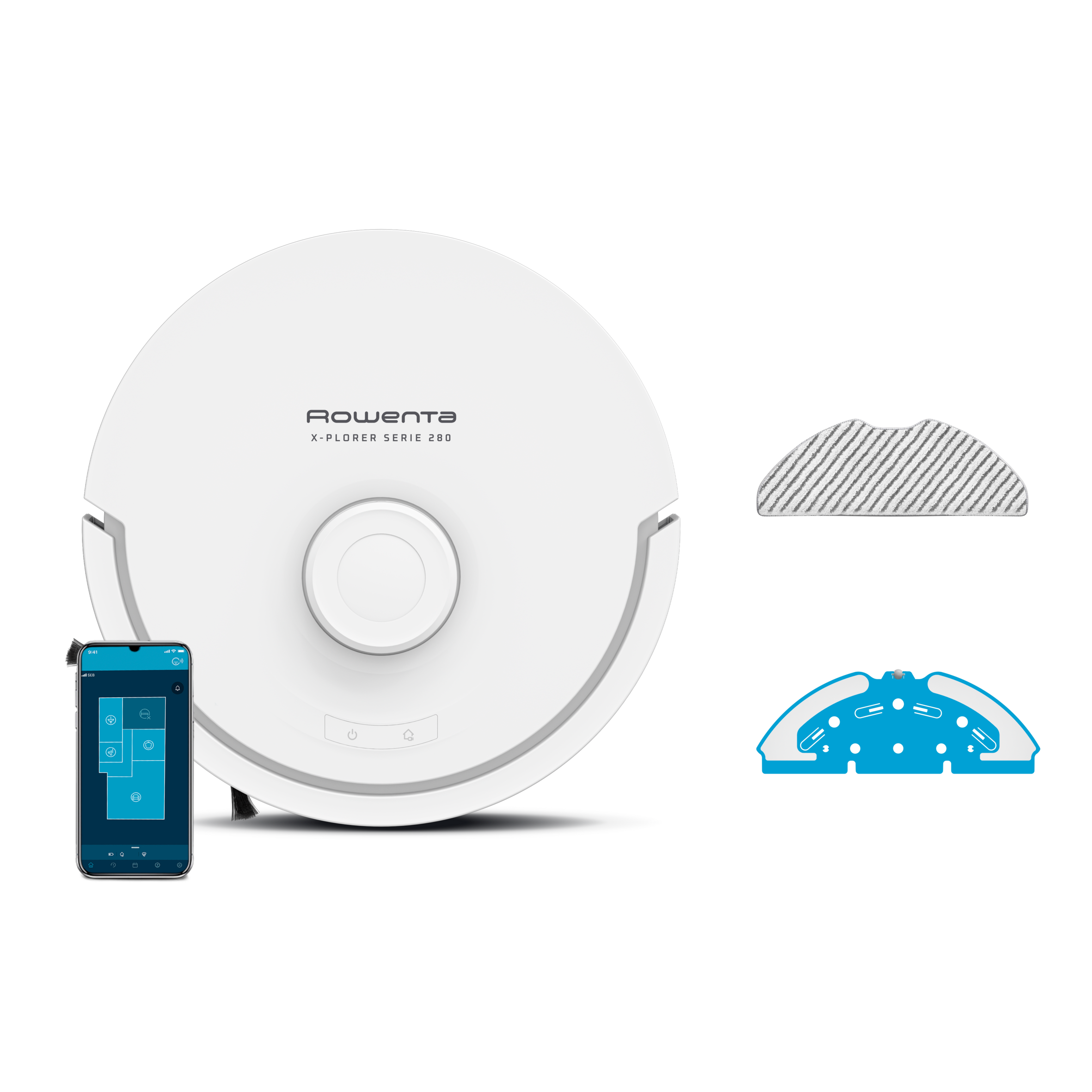Robotický vysavač X-PLORER S280 Animal 8000 PA RR88H7E0