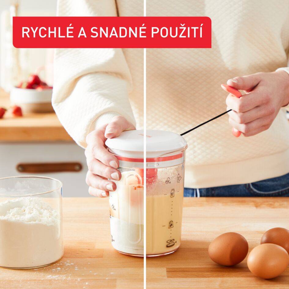 Ruční mixér na palačinkové těsto Tefal Pancake Express K1844404