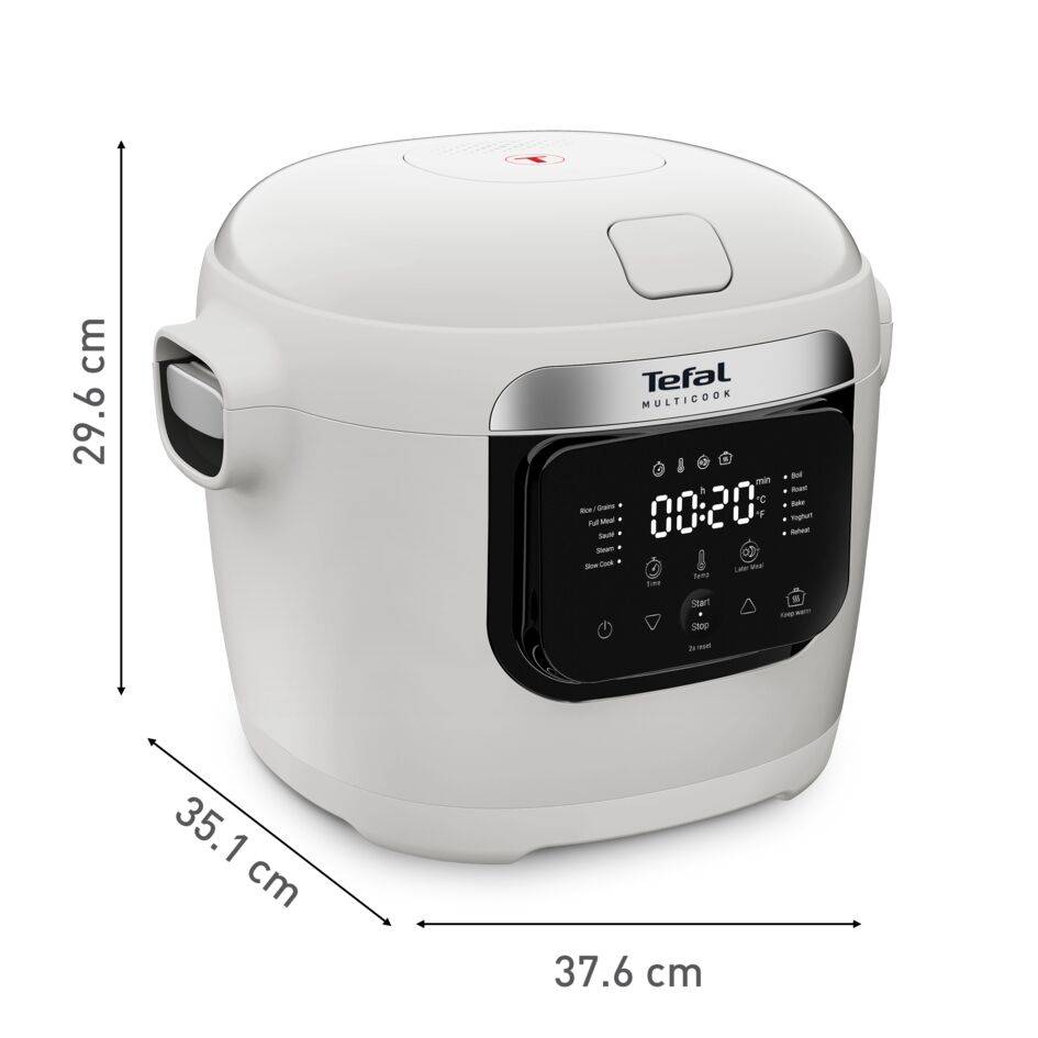 Multifunkční hrnec Tefal Multicook MY700BF0 Světle šedá