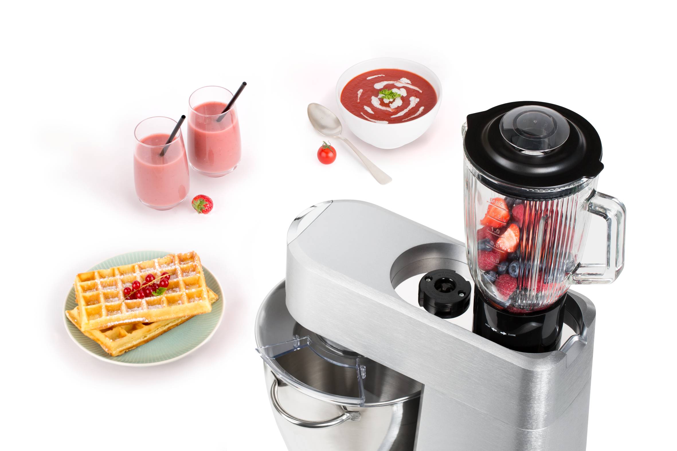 Kuchyňský robot Tefal Masterchef Grande QB813D38 Nerezový