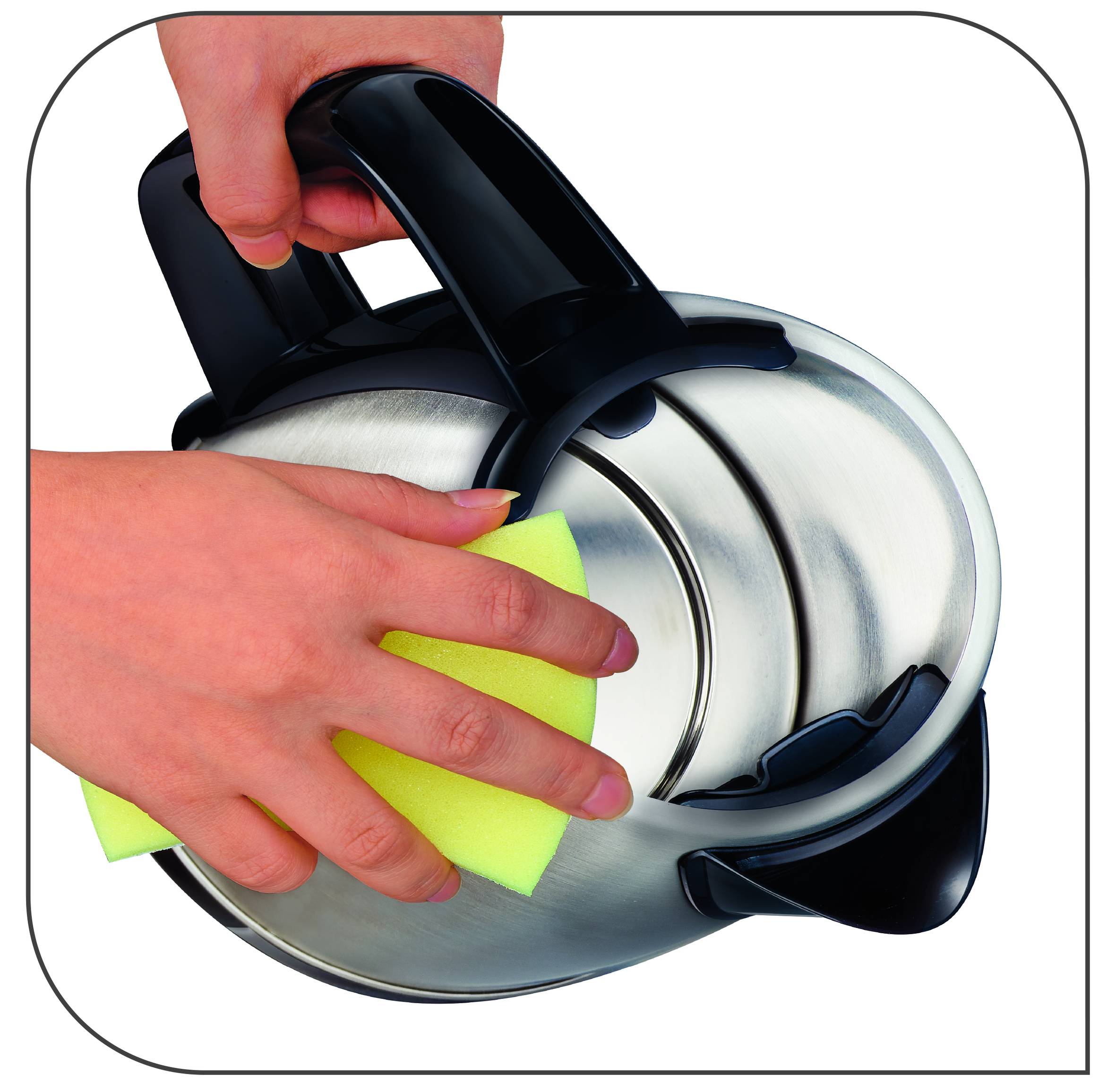 GOOD VALUE  KI150D30 stříbrná