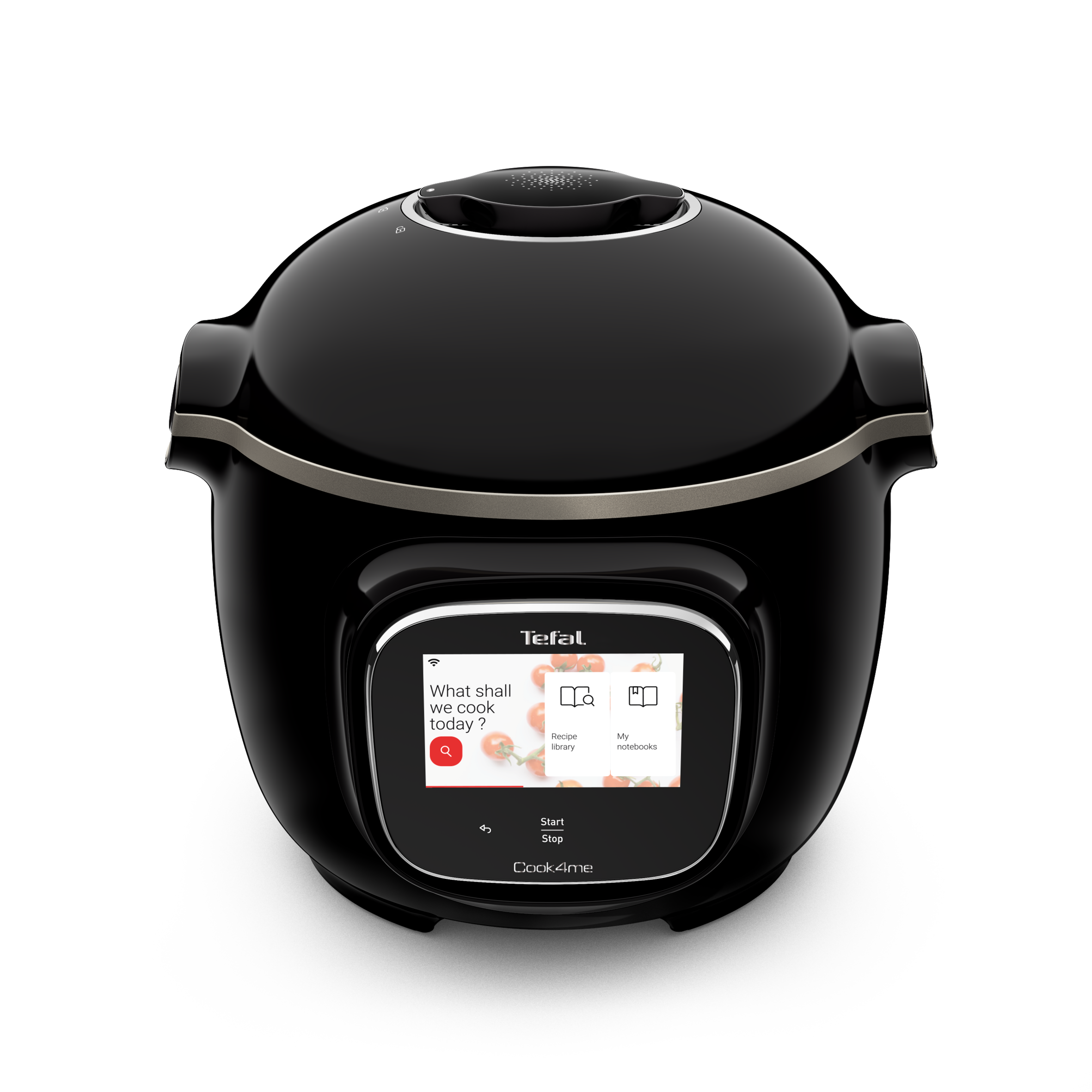 Inteligentní multifunkční hrnec Tefal Cook4me Touch WiFi CY912831 Černá 
