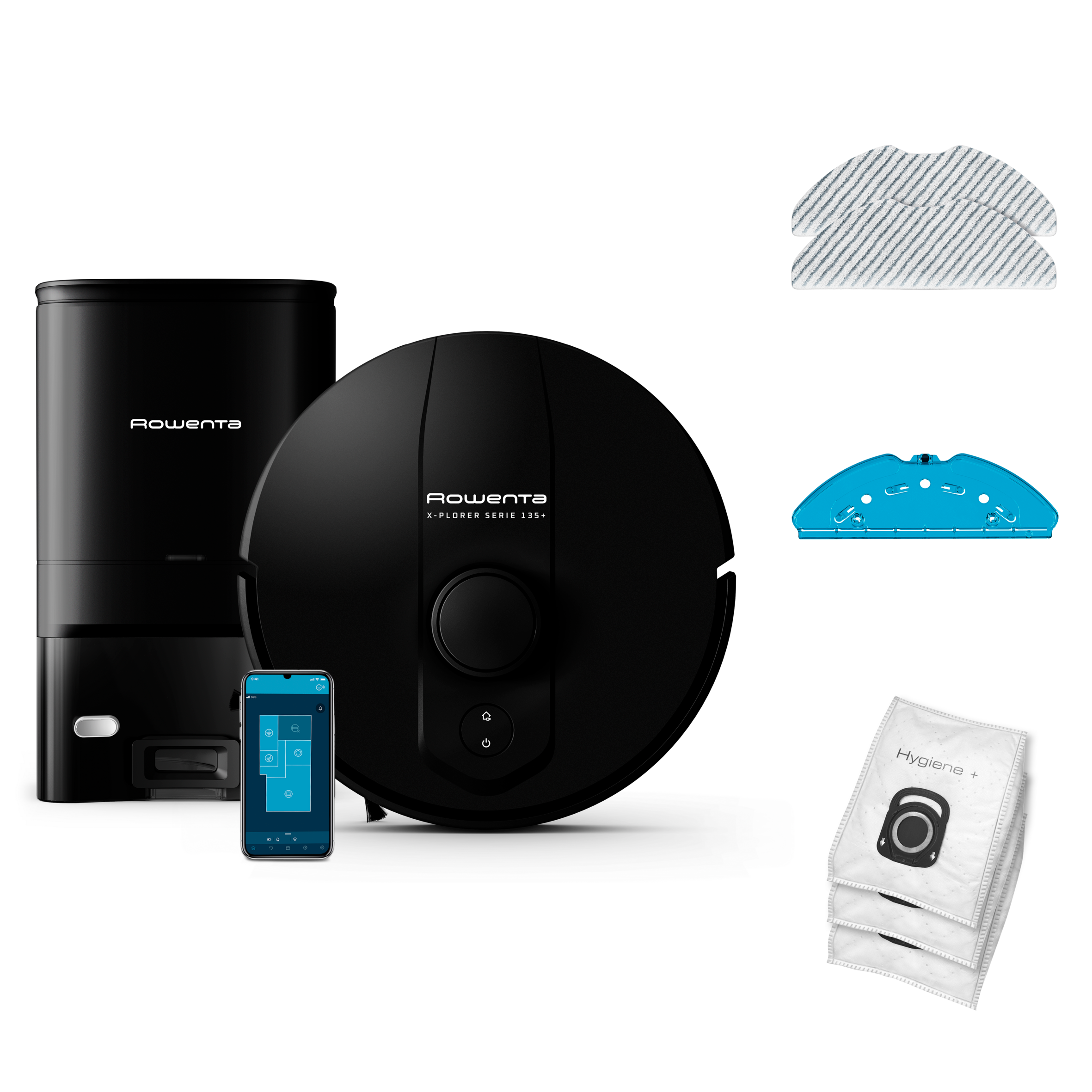 Robotický vysavač X-PLORER S135+ Detect 5000 PA RR91D5WH