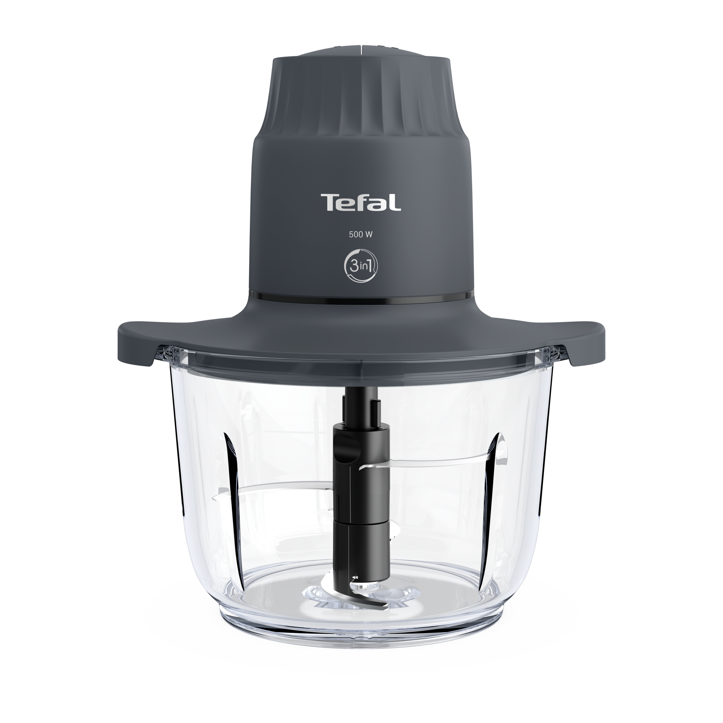 Choppeo, elektrický sekáček na potraviny se skleněnou nádobou, objem 2 l, borosilikátové sklo