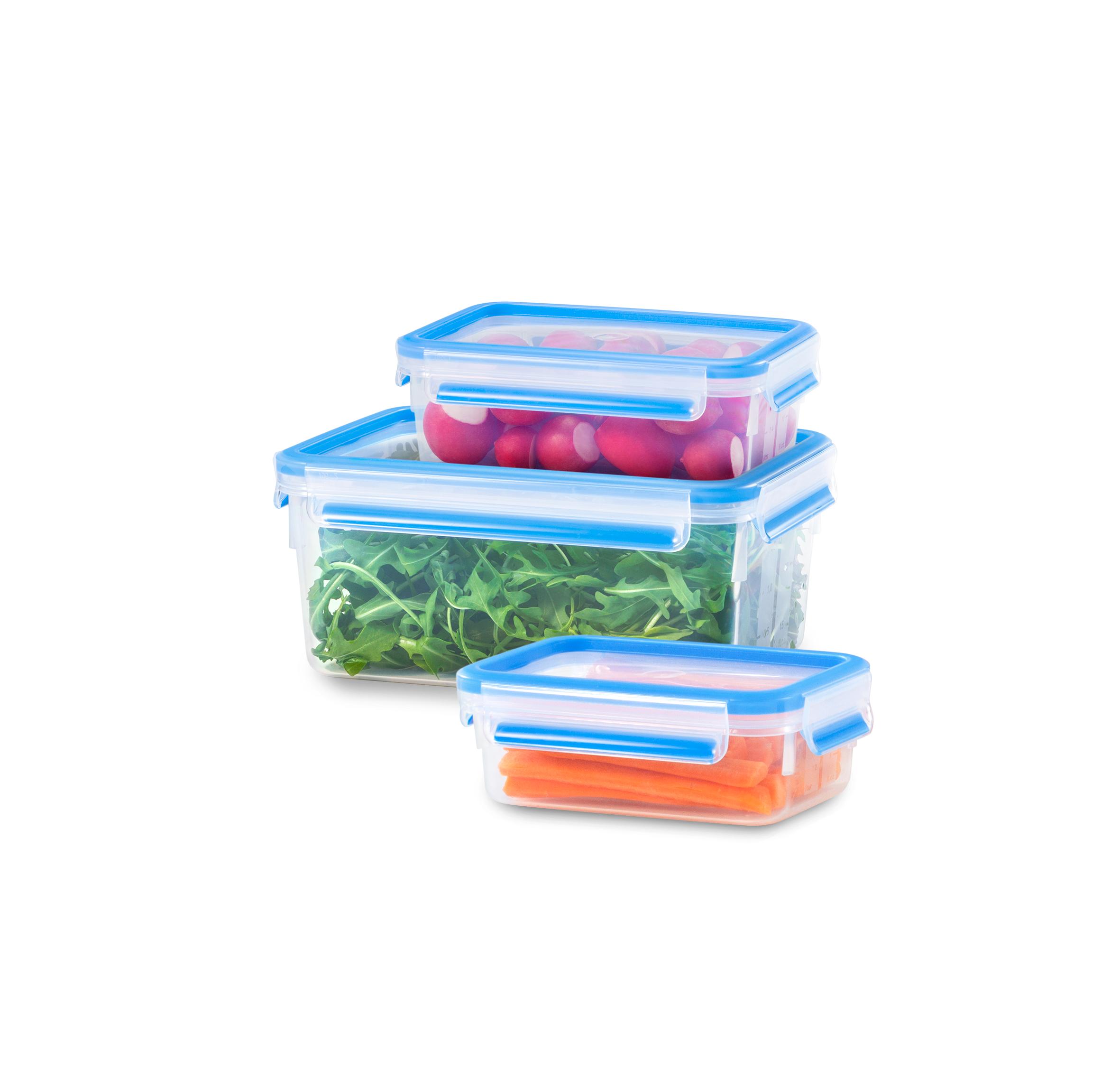 Dózy Tefal Master Seal Fresh K3028912 Obdélníkové 3 ks