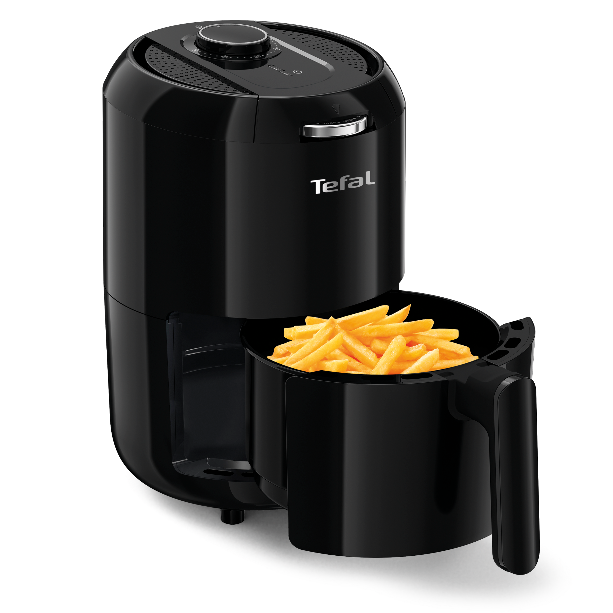 Malá horkovzdušná fritéza Tefal Easy Fry Compact EY101815 Černá