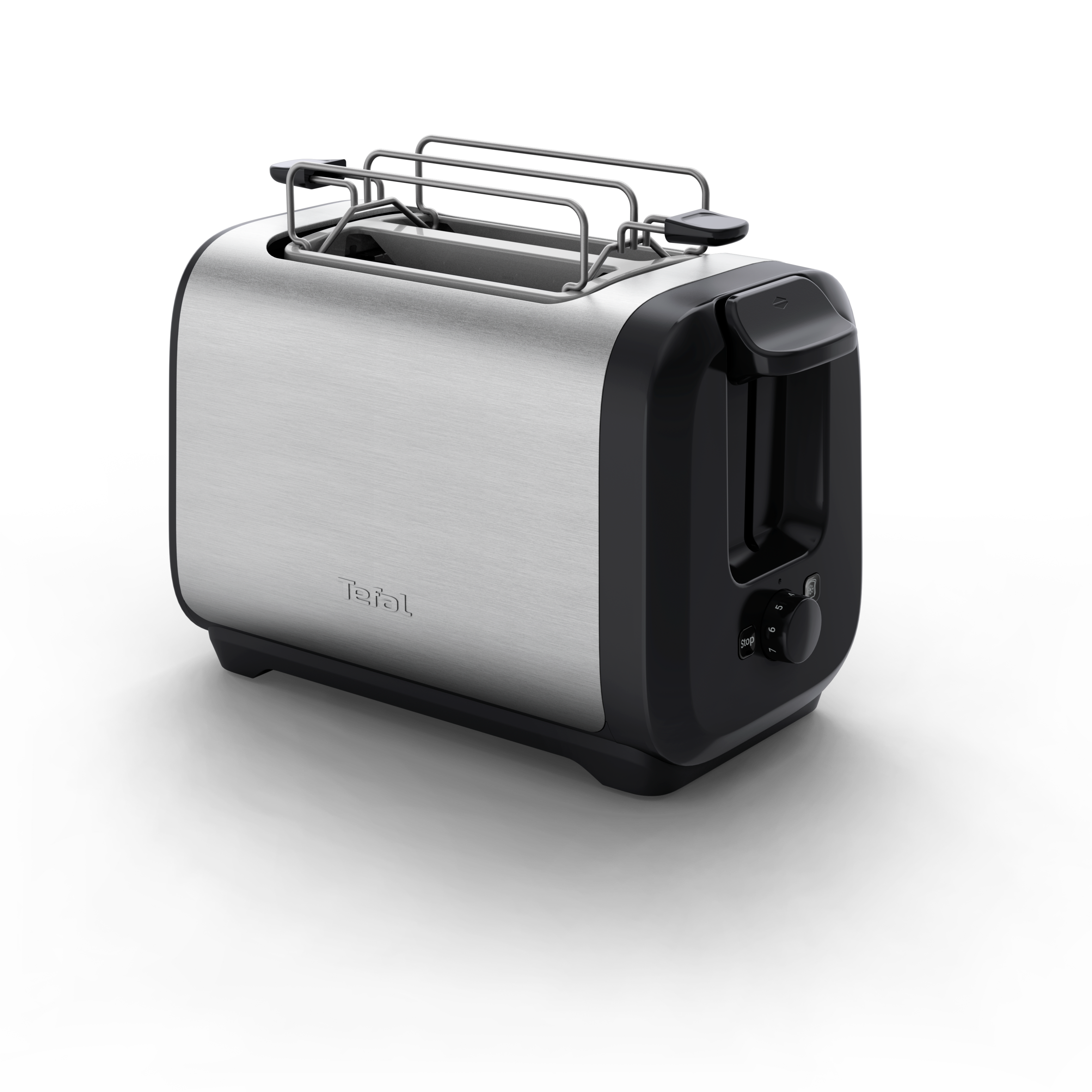 TT5S1DE0 Subito Topinkovač Tefal Nerez/Černá